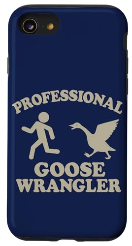 Professioneller Gänse -Wrangler lustig Hülle für iPhone SE (2020) / 7 / 8 von Dumme Kleidung