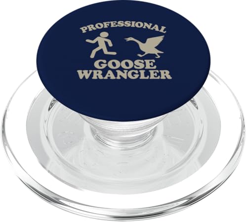 Professioneller Gänse -Wrangler lustig PopSockets PopGrip für MagSafe Professioneller Gänse -Wrangler lustig PopSockets PopGrip für MagSafe von Dumme Kleidung
