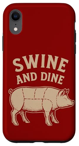 Schweine & deine lustige BBQ Schweinefleisch Hülle für iPhone XR Schweine & deine lustige BBQ Schweinefleisch Hülle für iPhone XR von Dumme Kleidung
