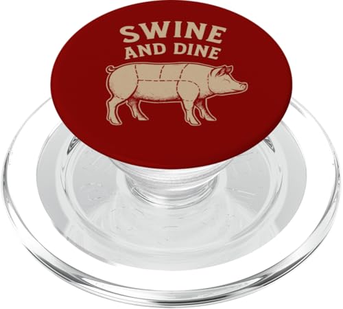 Schweine & deine lustige BBQ Schweinefleisch PopSockets PopGrip für MagSafe Schweine & deine lustige BBQ Schweinefleisch PopSockets PopGrip für MagSafe von Dumme Kleidung