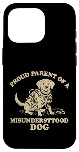 Stolzer Elternteil eines missverstandenen Hundes Hülle für iPhone 16 Pro Stolzer Elternteil eines missverstandenen Hundes Hülle für iPhone 16 Pro von Dumme Kleidung