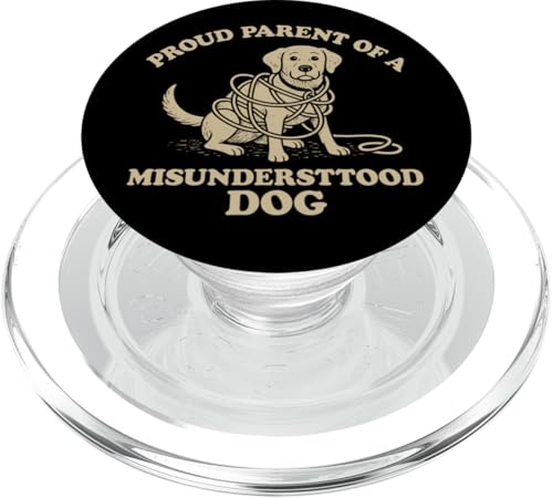 Stolzer Elternteil eines missverstandenen Hundes PopSockets PopGrip für MagSafe Stolzer Elternteil eines missverstandenen Hundes PopSockets PopGrip für MagSafe von Dumme Kleidung