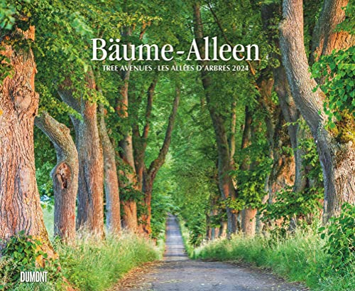 Bäume – Alleen 2024 – Wandkalender 52 x 42,5 cm – Spiralbindung von Dumont Kalenderverlag