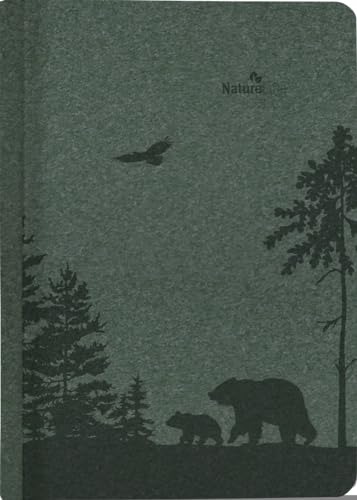 Buchkalender Nature Line Pine - Taschenkalender A5 - Kalender 2025 - Eine Seite pro Tag - Alpha Edition-Verlag - Format 15 cm x 21 cm von Dumont Kalenderverlag