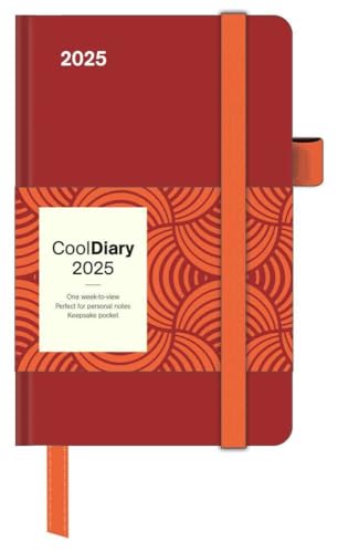 Cool Diary Rust - Kalenderbuch A6 - Kalender 2025 - Neumann-Verlag - Taschenkalender - 9 cm x 14 cm von Dumont Kalenderverlag