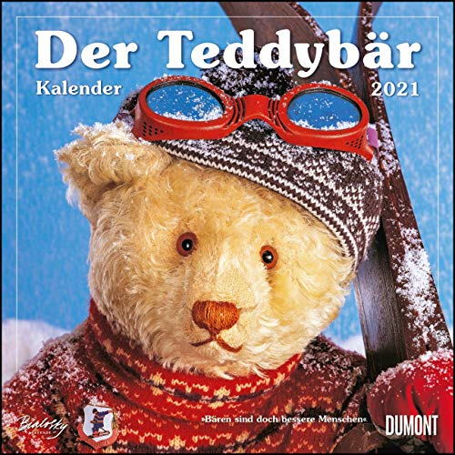 Der Teddybär 2021 - Broschürenkalender - Wandkalender - Format 30 x 30 cm von Dumont Kalenderverlag