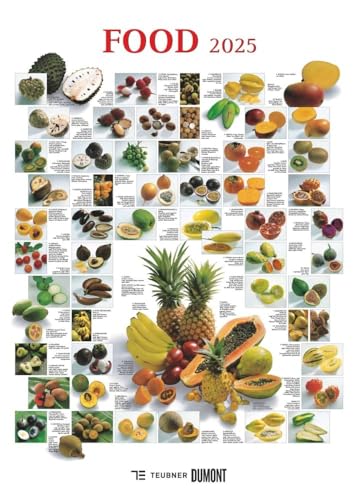Food - 2-Monats-Kalender 2025 - DUMONT-Verlag - Wandkalender - 50 cm x 70 cm von Dumont Kalenderverlag