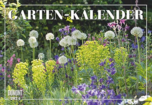 Garten-Kalender 2024 - DUMONT-Verlag - Broschurkalender - mit informativen Texten - 42 cm x 29 cm (offen 42 cm x 58 cm) von Dumont Kalenderverlag