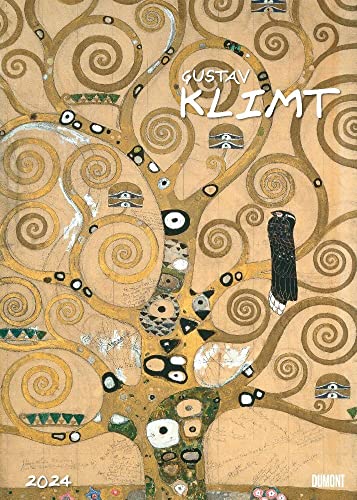 Gustav Klimt - Kalender 2024 - DUMONT-Verlag - Kunstkalender - Wandkalender - 50 cm x 70 cm von Dumont Kalenderverlag