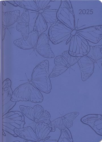 Ladytimer Deluxe Lavender - Taschenkalender A6 - Kalender 2025 - Alpha Edition-Verlag - Eine Woche auf 2 Seiten - Mit Soft-Touch-Cover - 10,7 x 15,2 cm von Dumont Kalenderverlag