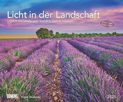 Licht in der Landschaft 2025 – Wandkalender 60,0 x 50,0 cm – Spiralbindung von Dumont Kalenderverlag