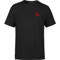 Dungeons & Dragons D&D Ampersand Herren T-Shirt - Schwarz - XL von Dungeons & Dragons