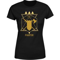 Dungeons & Dragons Fighter Damen T-Shirt - Schwarz - L von Dungeons & Dragons