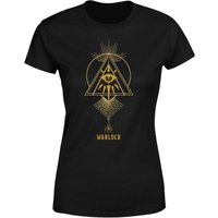 Dungeons & Dragons Warlock Damen T-Shirt - Schwarz - XL von Dungeons & Dragons