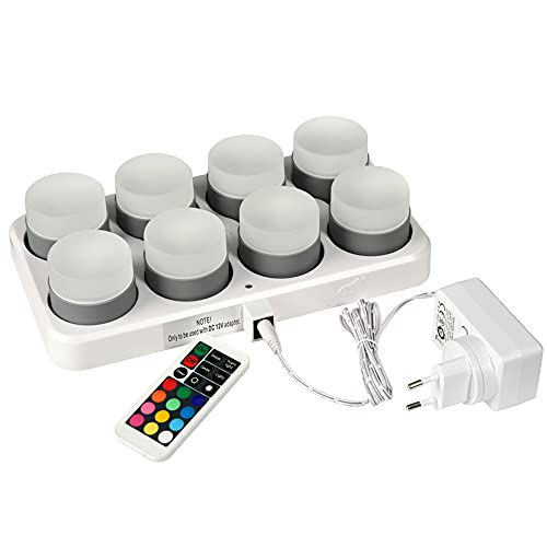 DUNI 186495 Mini-Lampe, LED, 48 x 50 MC, 8 Stück von Duni