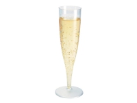 Duni 120145, Champagnerflöte, 135 ml, Glas, Transparent, klar, 375 mm von Duni