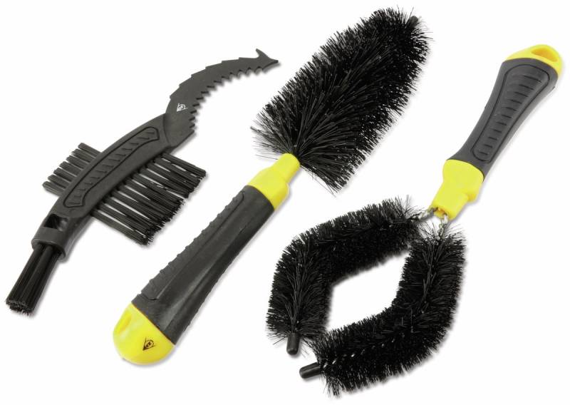 DUNLOP Fahrradbürsten-Set, 3-teilig von Dunlop