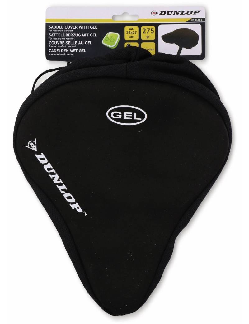 DUNLOP Gel-Fahrradsattelüberzug 05311, 270x240 mm von Dunlop