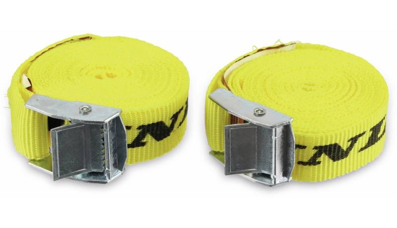DUNLOP Spanngurt, mit Klemmschloss, 2 Stück von Dunlop