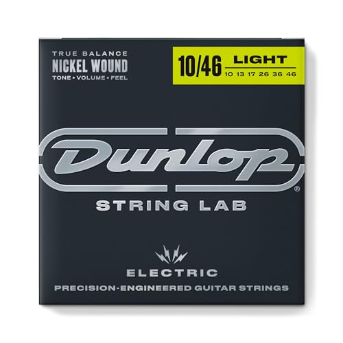 Dunlop 3PDEN1046 Nickel Medium E-Gitarrensaiten (3er-Pack) von Dunlop