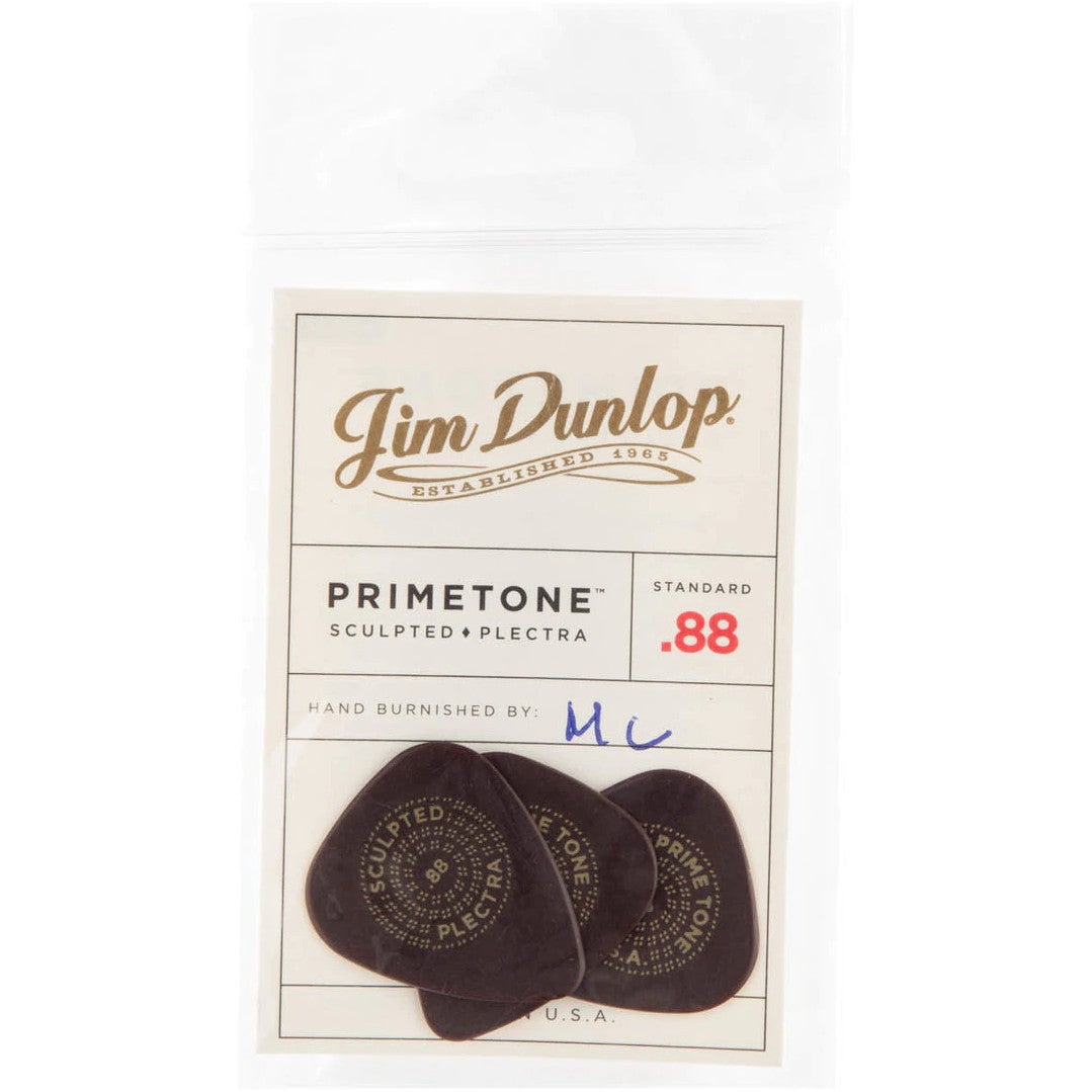 Dunlop 511P088 Primetone Standard Smooth Pick 0.88 mm Plectrums (Pack of 3) von Dunlop