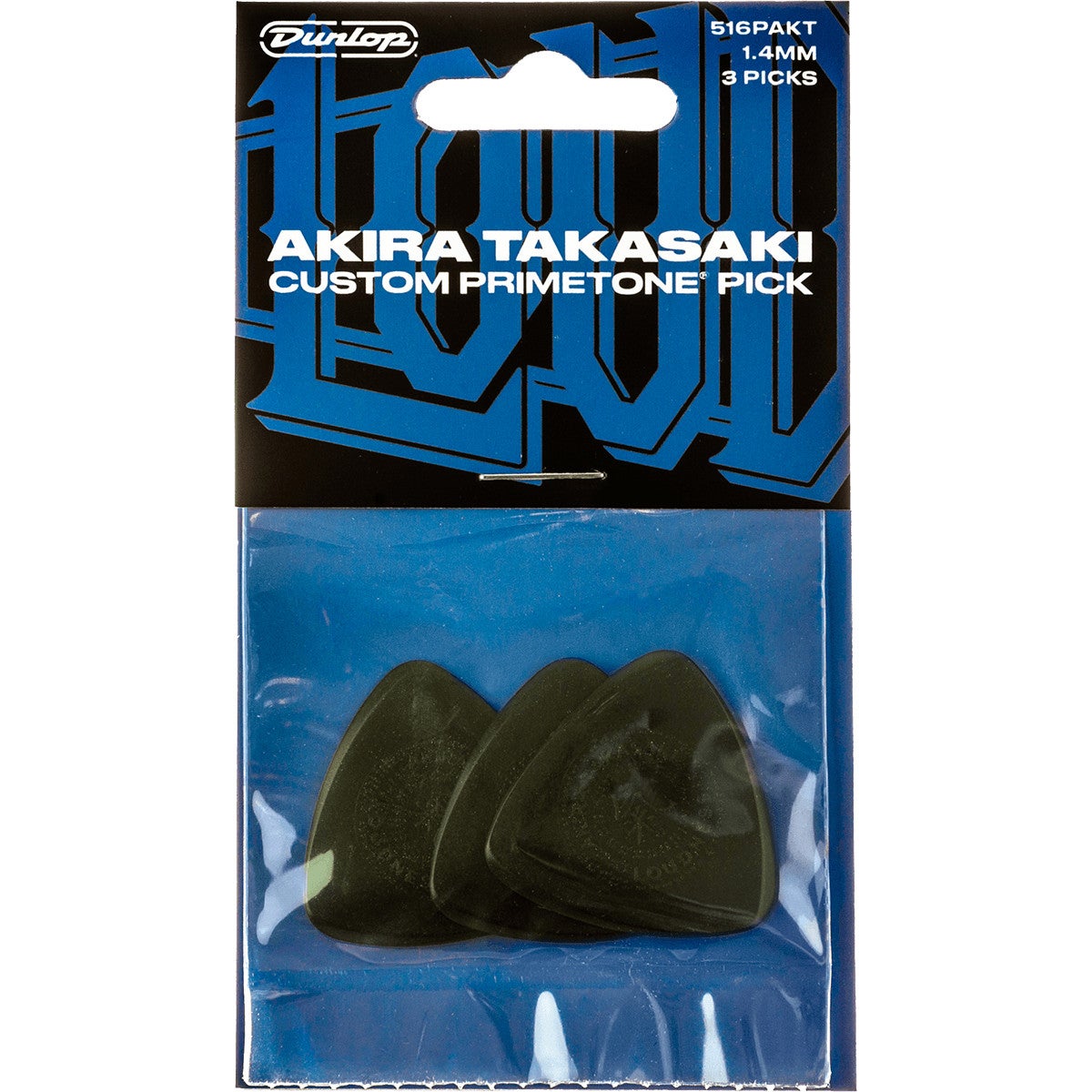 Dunlop 516PAKT Akira Takasaki Custom Primetone Plectrums (Pack of 3) von Dunlop