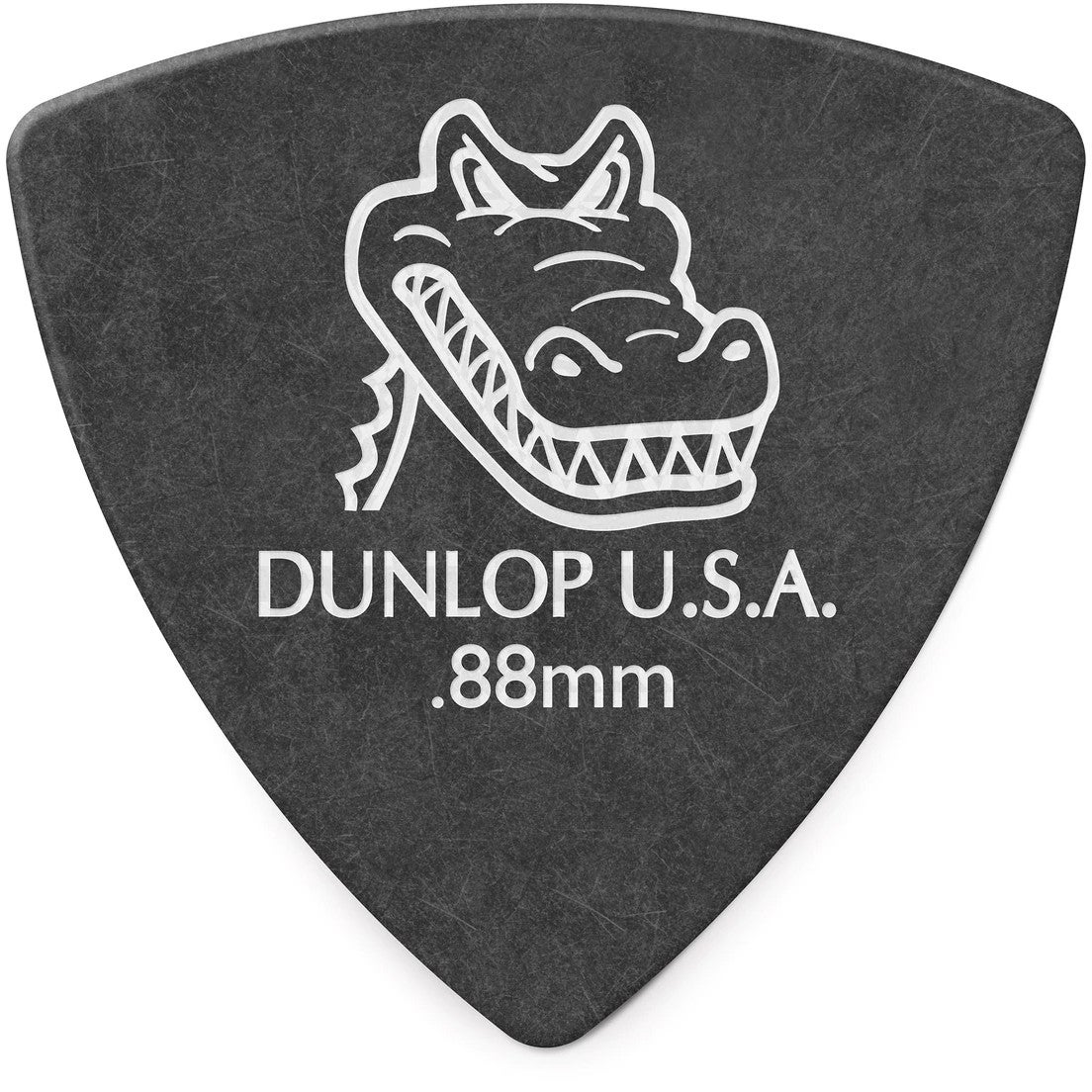 Dunlop 572P088 Gator Grip Small Triangle 0.88 Plectrums (Pack of 6) von Dunlop