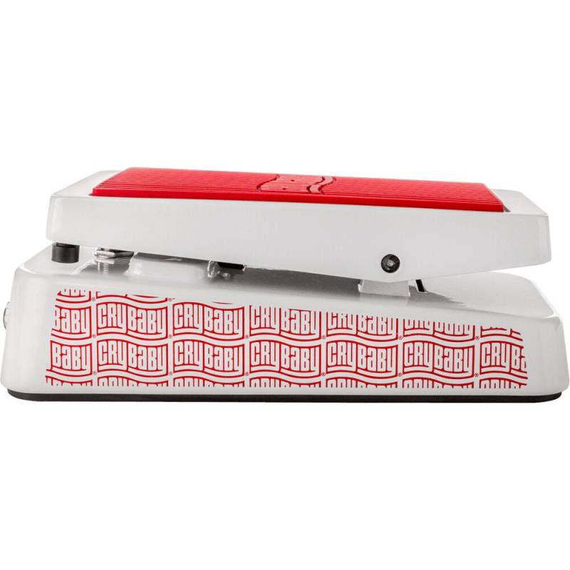 Dunlop CBJ95 Cry Baby Junior Wah Special Edition White Wah Pedal with 3 Modes and Top-Mounted Jacks von Dunlop