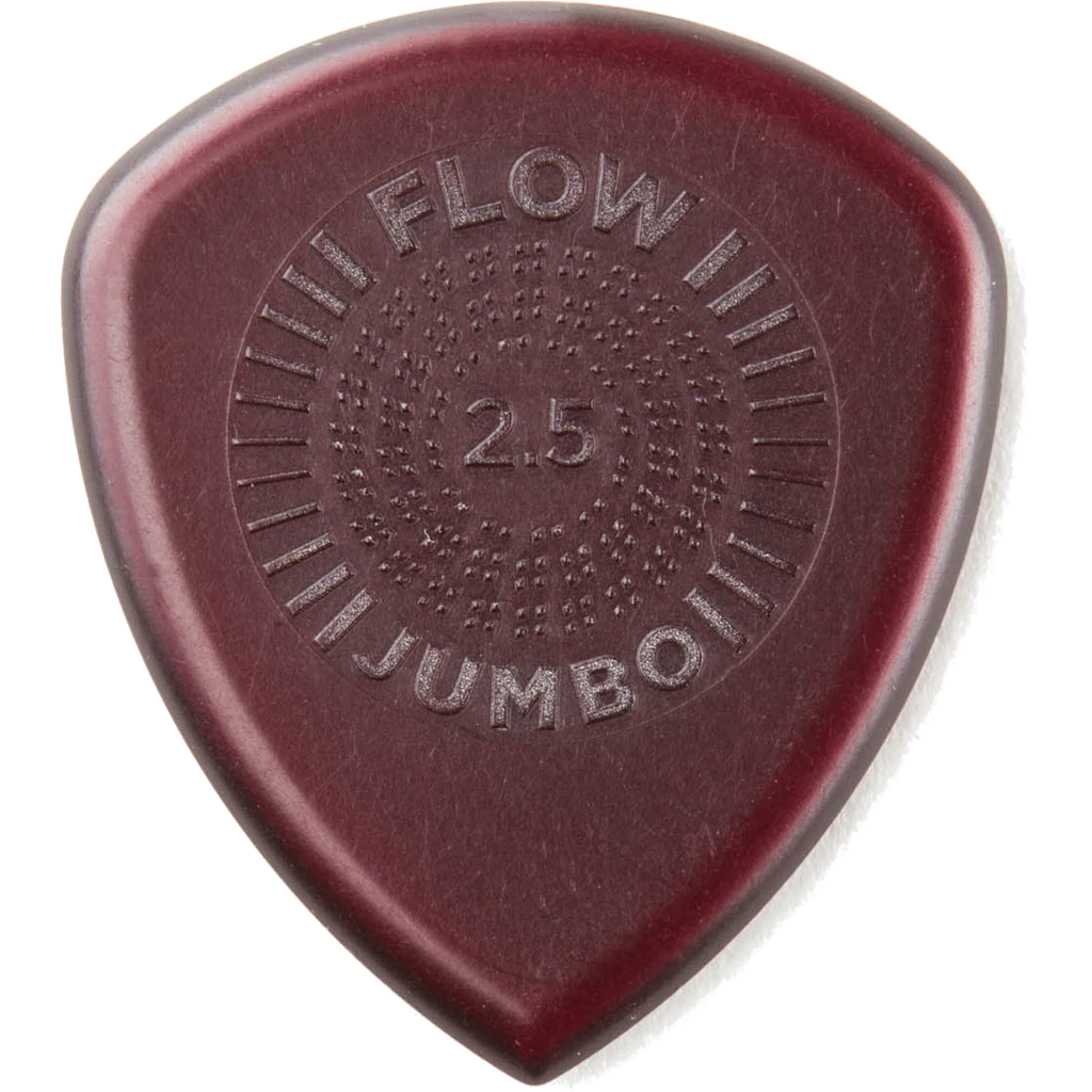 Dunlop Flow Jumbo Grip Pick 2.50mm Plectrums (Pack of 12) von Dunlop