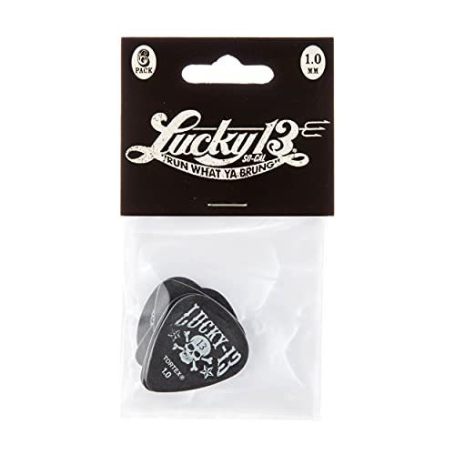 Dunlop L13CP1.0 Lucky Plektren, sortiert, 1,0 mm, 6 Stück Dunlop L13CP1.0 Lucky Plektren, sortiert, 1,0 mm, 6 Stück von Jim Dunlop