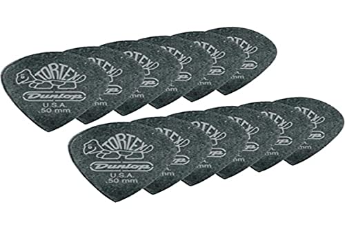 Jim Dunlop Tortex Pitch Black Jazz III 12er Set (0.88mm) von Dunlop