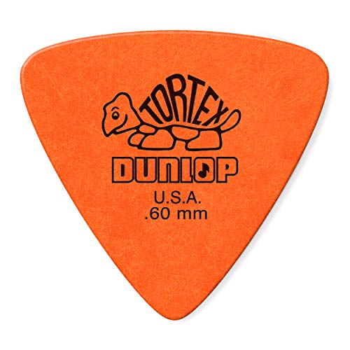 Médiators Jim Dunlop 0,60mm Tortex Triangle 0,60mm sachet de 6 von Dunlop