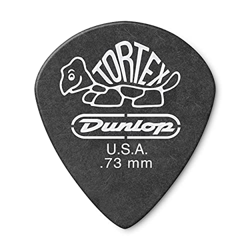 Médiators Jim Dunlop 0,73mm Tortex Pitch Black Jazz III 0,73mm sachet de 12 von Dunlop