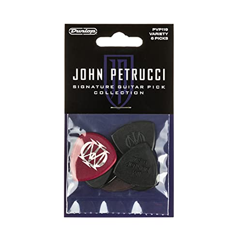 Médiators Jim Dunlop John Petrucci ADU PVP119 Sachet de 6 von Dunlop