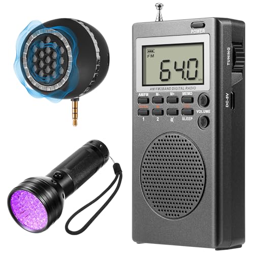 Dunzy Geisterjagdausrüstungs-Set, Geisterjagdausrüstung, Kommunikation, enthält 1 paranormales Radio, 1 Lautsprecher und LED-UV-Taschenlampe, paranormales Forschungswerkzeug, tragbarer Detektor Dunzy Geisterjagdausrüstungs-Set, Geisterjagdausrüstung, Kommunikation, enthält 1 paranormales Radio, 1 Lautsprecher und LED-UV-Taschenlampe, paranormales Forschungswerkzeug, tragbarer Detektor von Dunzy