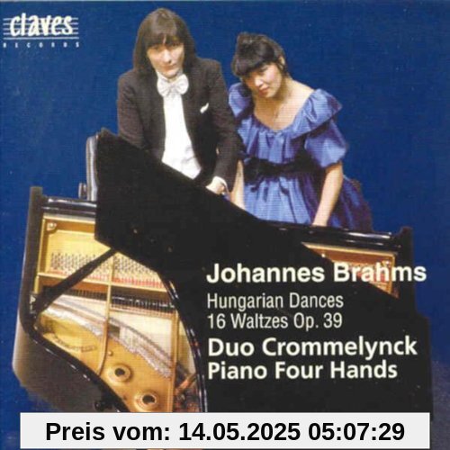 Complete Original Works for Piano Four Hands Vol. 1: 21 Hungarian Dances / 16 Waltzes op. 39 Complete Original Works for Piano Four Hands Vol. 1: 21 Hungarian Dances / 16 Waltzes op. 39 von Duo Crommelynck