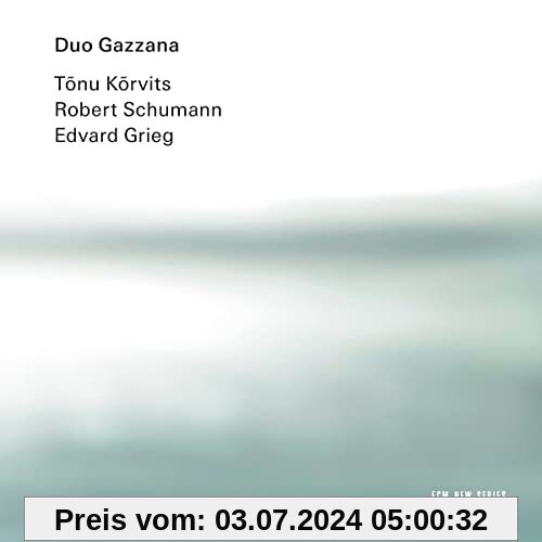 Korvits/Schumann/Grieg [Vinyl LP] von Duo Gazzana