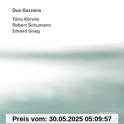 Korvits/Schumann/Grieg [Vinyl LP] von Duo Gazzana
