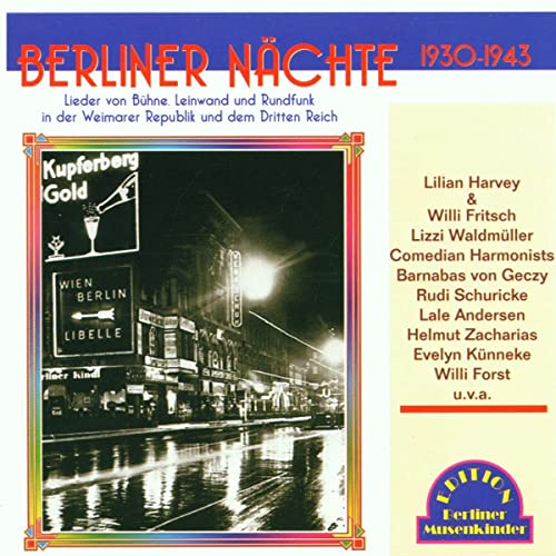 Berliner Nächte 1930-1943 Berliner Nächte 1930-1943 von Duo-Phon