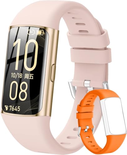 Smart Watch Fitness Tracker mit 24/7 Pulsmesser, Blutsauerstoff, Blutdruckmessgerät Schlaftracker Schrittzähler Kalorienzähler, IP68 Wasserdicht Fitness Uhr für Damen Herren Android & iPhone von Duobuy