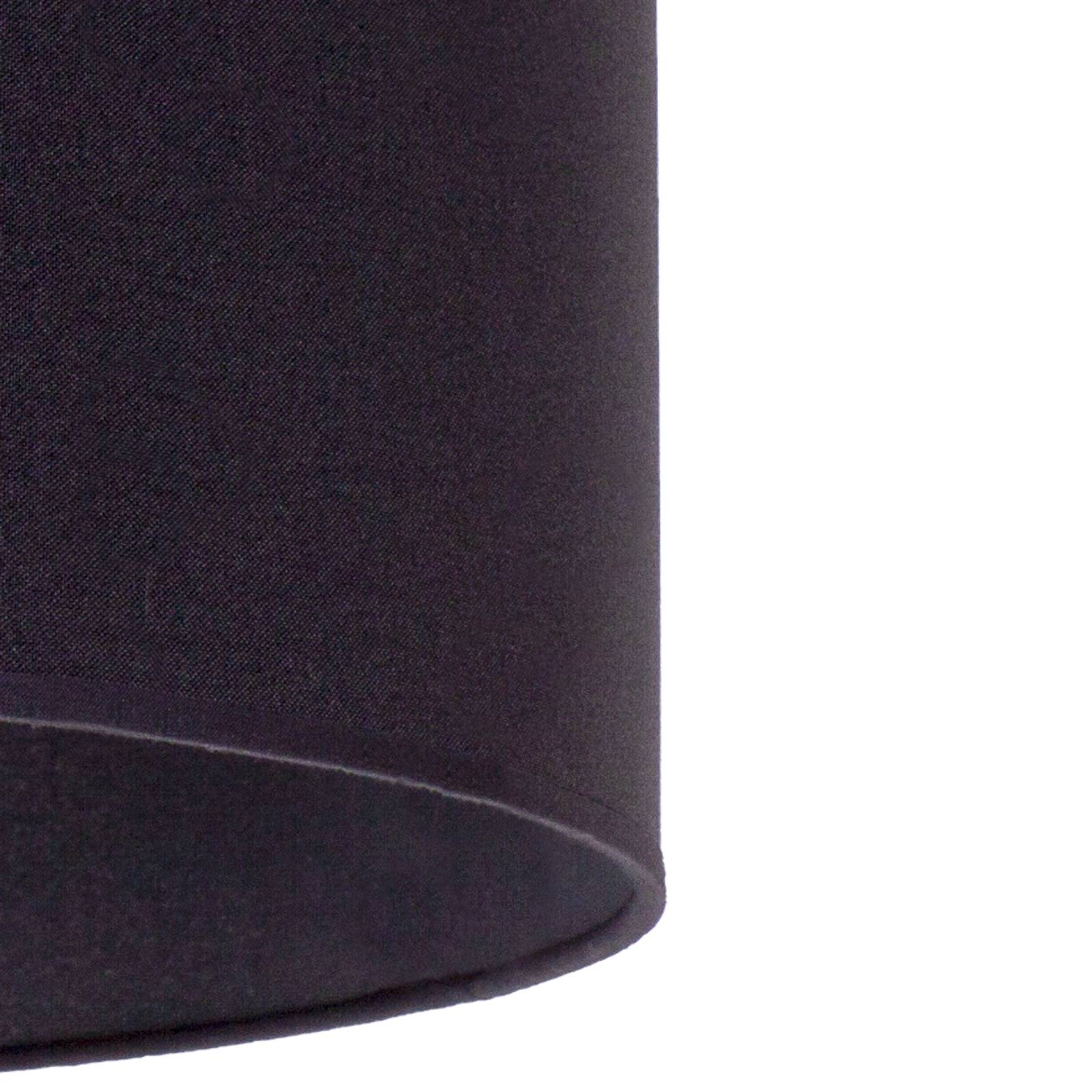 Lampenschirm Roller Ø 25 cm, schwarz von Duolla