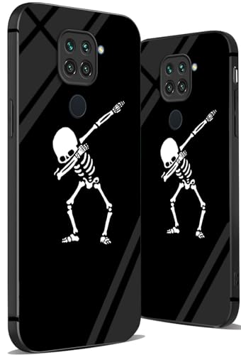 Duomeibao Schutzhülle für Xiaomi Redmi Note 9S/Redmi Note9 Pro, gehärtetes Glas, Hardess-Hülle, weicher TPU-Rahmen, kratzfest, stoßfest, Handyhülle für Redmi Note9S/Note 9Pro/Note 9ProMax von Duomeibao