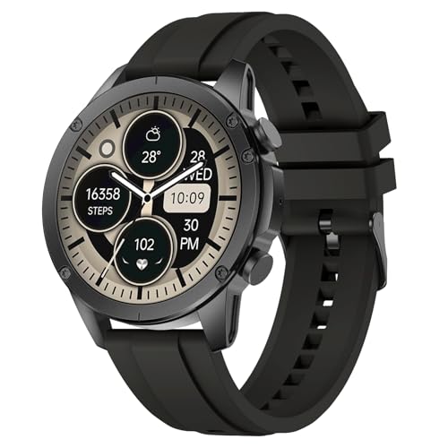 Smartwatch (Annehmen/Wählen), Fitness Tracker mit 1,4 Zoll AMOLED Touch Display, 123 Sportmodi Smartwatch mit Herzfrequenz Blutsauerstoff und Schlafmonitor, IP68 Wasserdicht Smart Watches für Herren von Duoripe