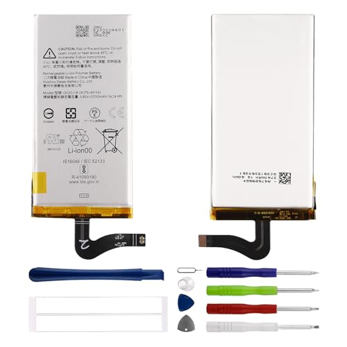 Duotipa 3700mAh Neu Ersatzakku G020J-B Kompatibel mit Google Pixel 4 XL /XL4 akku mit Reparatur Tools Kit von Duotipa