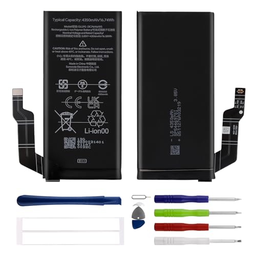Duotipa 4306mAh Neu Ersatzakku GLU7G Kompatibel mit Google Pixel 6a GX7AS, GB62Z akku mit Reparatur Tools Kit von Duotipa