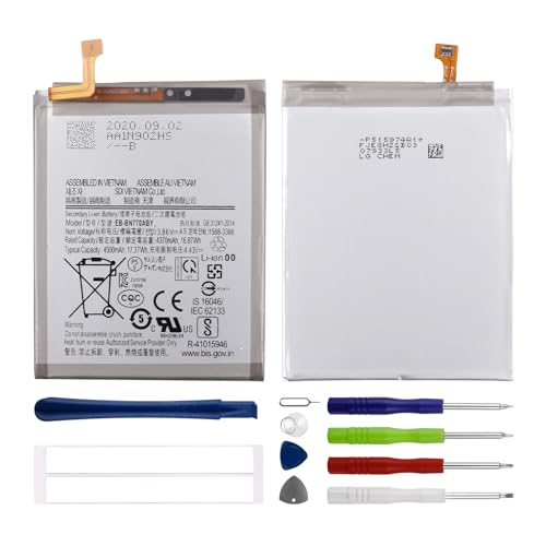 Duotipa 4370mAh Neu Ersatzakku EB-BN770ABY Kompatibel mit Samsung Galaxy Note10 Lite SM-N770F akku mit Reparatur Werkzeugsatz von Duotipa