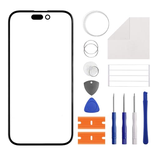Duotipa Ersatz-Frontglasscheibe für iPhone 15-6,1 Zoll, Frontglas-Bildschirm-Ersatz mit OCA-Reparaturwerkzeug-Set, kein LCD-Bildschirm und Touch-Digitizer Duotipa Ersatz-Frontglasscheibe für iPhone 15-6,1 Zoll, Frontglas-Bildschirm-Ersatz mit OCA-Reparaturwerkzeug-Set, kein LCD-Bildschirm und Touch-Digitizer von Duotipa