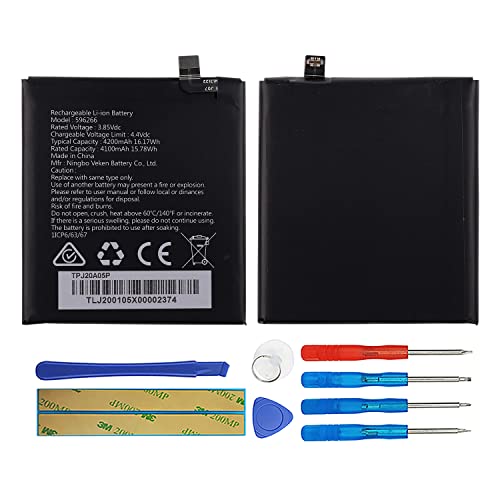 Duotipa Ersatzakku Batterie CAT S42 Kompatibel mit Cat S32 S42 Mobile Phone Akku mit Werkzeugen Duotipa Ersatzakku Batterie CAT S42 Kompatibel mit Cat S32 S42 Mobile Phone Akku mit Werkzeugen von Duotipa
