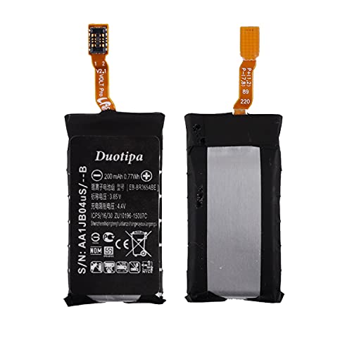 Duotipa Ersatzakku Batterie EB-BR365ABE kompatibel mit Samsung Gear Fit 2 Pro SM-R365 R365 Akku von Duotipa