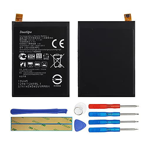 Duotipa Ersatzakku Batterie LIS1593ERPC kompatibel mit Sony Xperia Z5 E6603 E6653 mit Werkzeugen Duotipa Ersatzakku Batterie LIS1593ERPC kompatibel mit Sony Xperia Z5 E6603 E6653 mit Werkzeugen von Duotipa